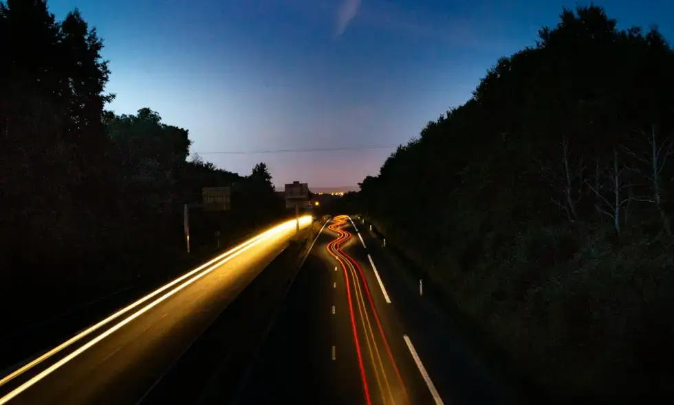 Huge traffic jams on the highways